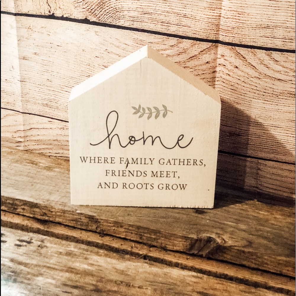Wooden Decor Sign